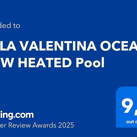 Villa Valentina Ocean View Heated Pool Costa Adeje  Exteriör bild