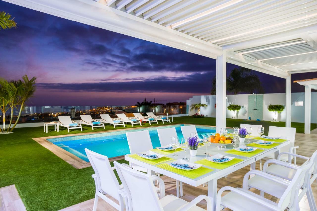 Villa Valentina Ocean View Heated Pool Costa Adeje  Exteriör bild
